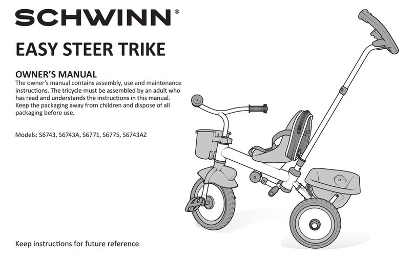 Schwinn S6743 owner's manual