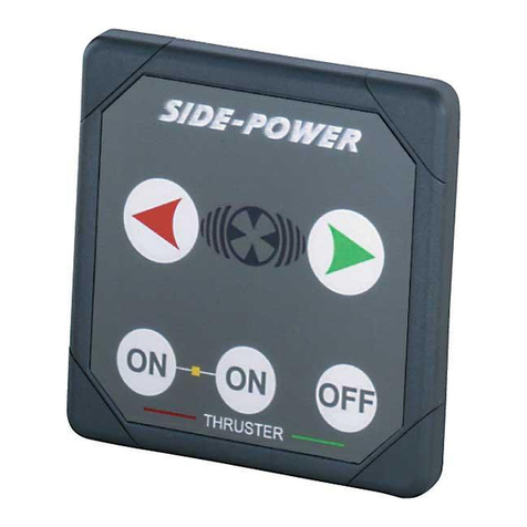 SLEIPNER MOTOR AS Side-Power 8950 Installation and user manual