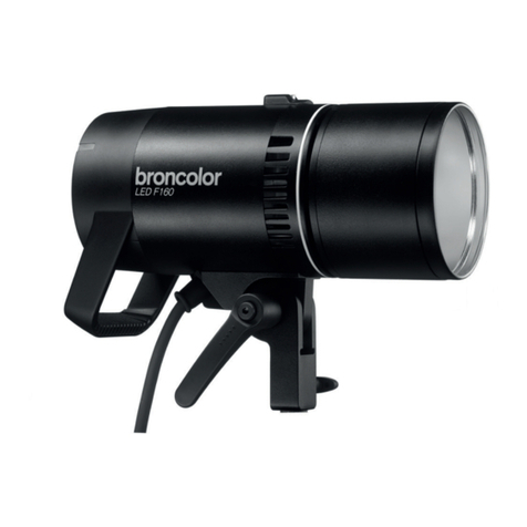 Broncolor LED F160 quick guide