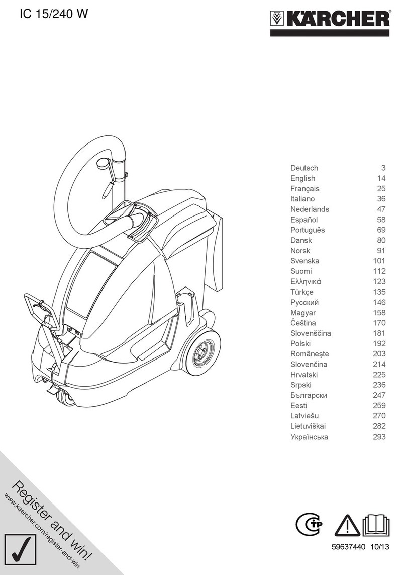 Kärcher IC 15/240 W User manual