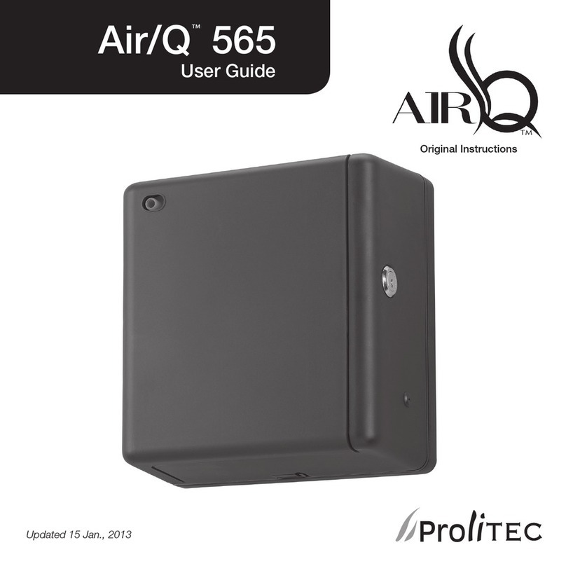 Prolitec Air/Q 565 User manual