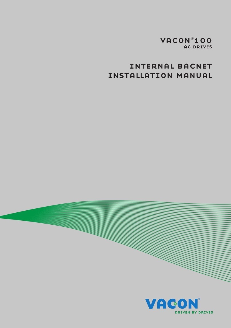 Vacon 100 INDUSTRIAL User manual