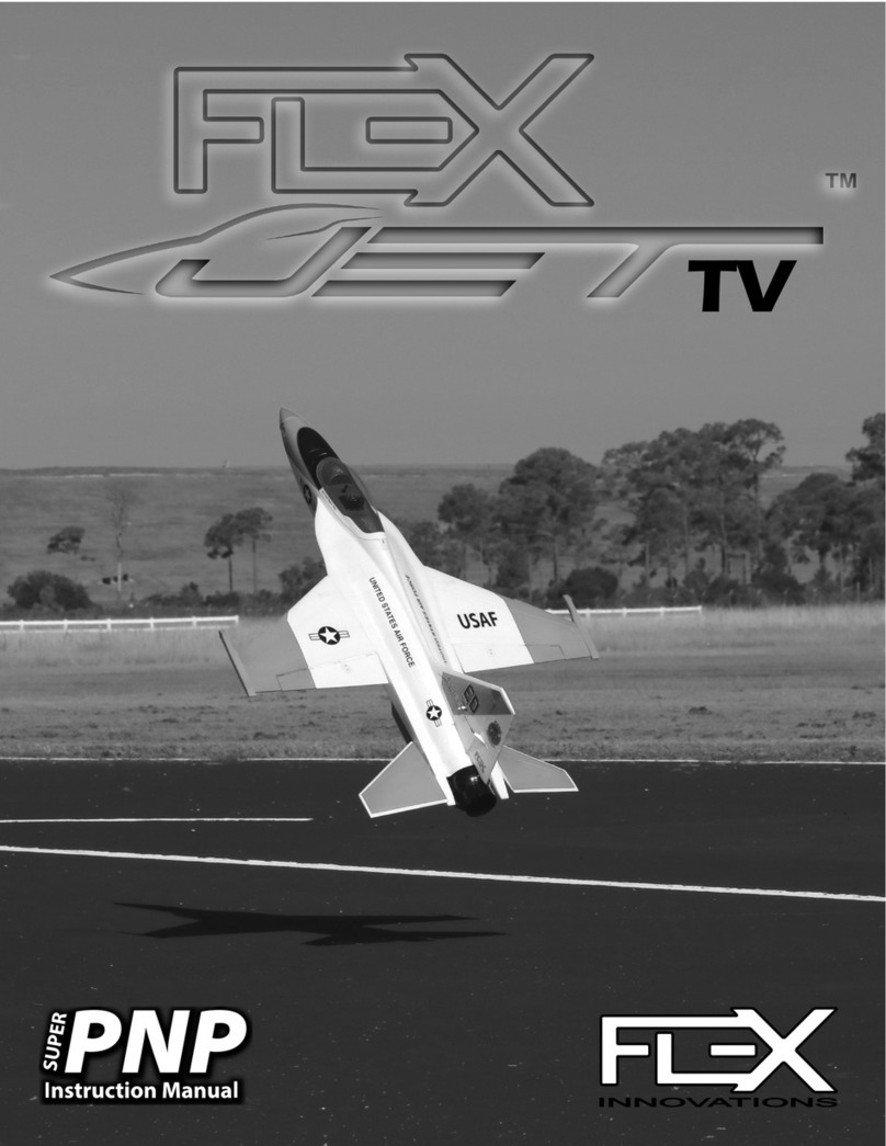 Flex FLEXJET TV SUPER PNP instruction manual