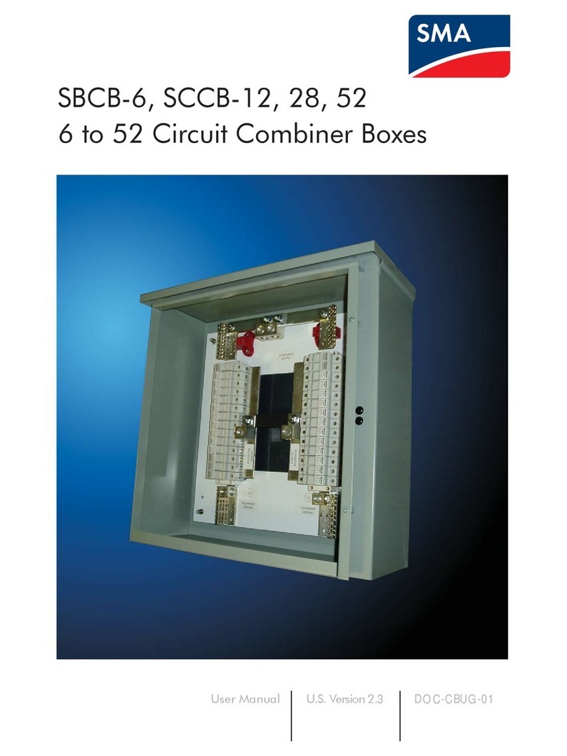 SMA SCCB-12-240 user manual