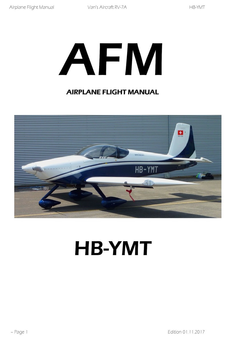 Van's Aircraft HB-YMT 2017 Airplane Flight Manual