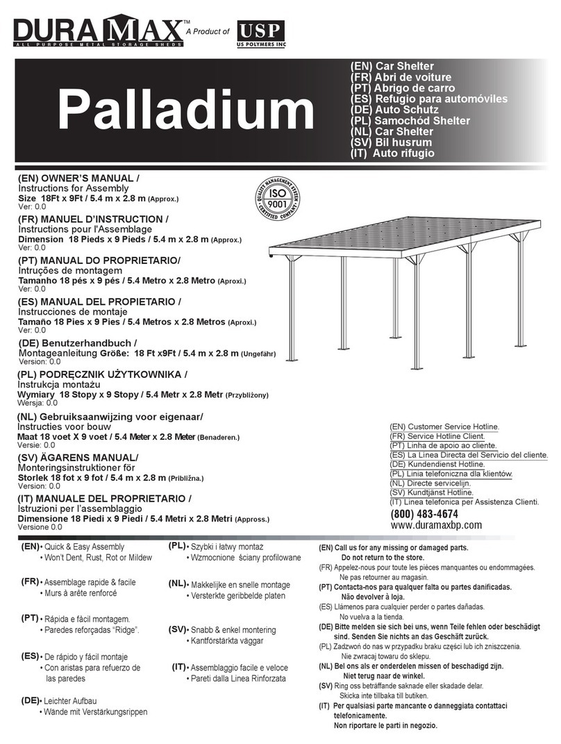 Dura-Max Palladium owner's manual