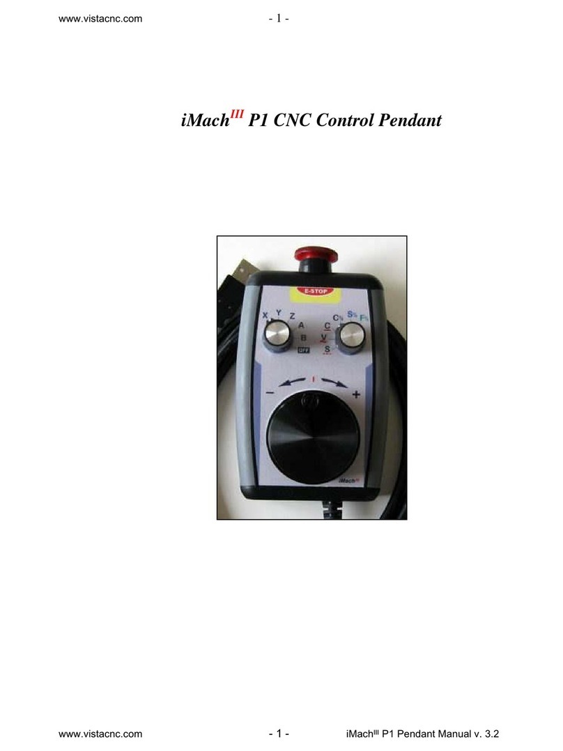 vistaCNC iMachIII P1 manual