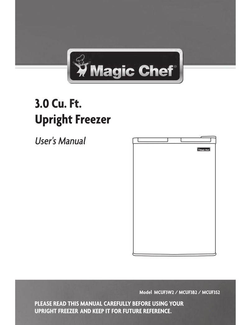 Magic Chef MCUF3W2 User manual