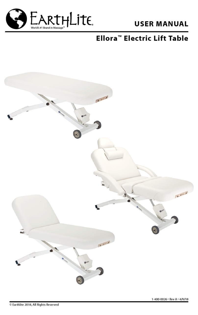 Earthlite Ellora Salon Top user manual