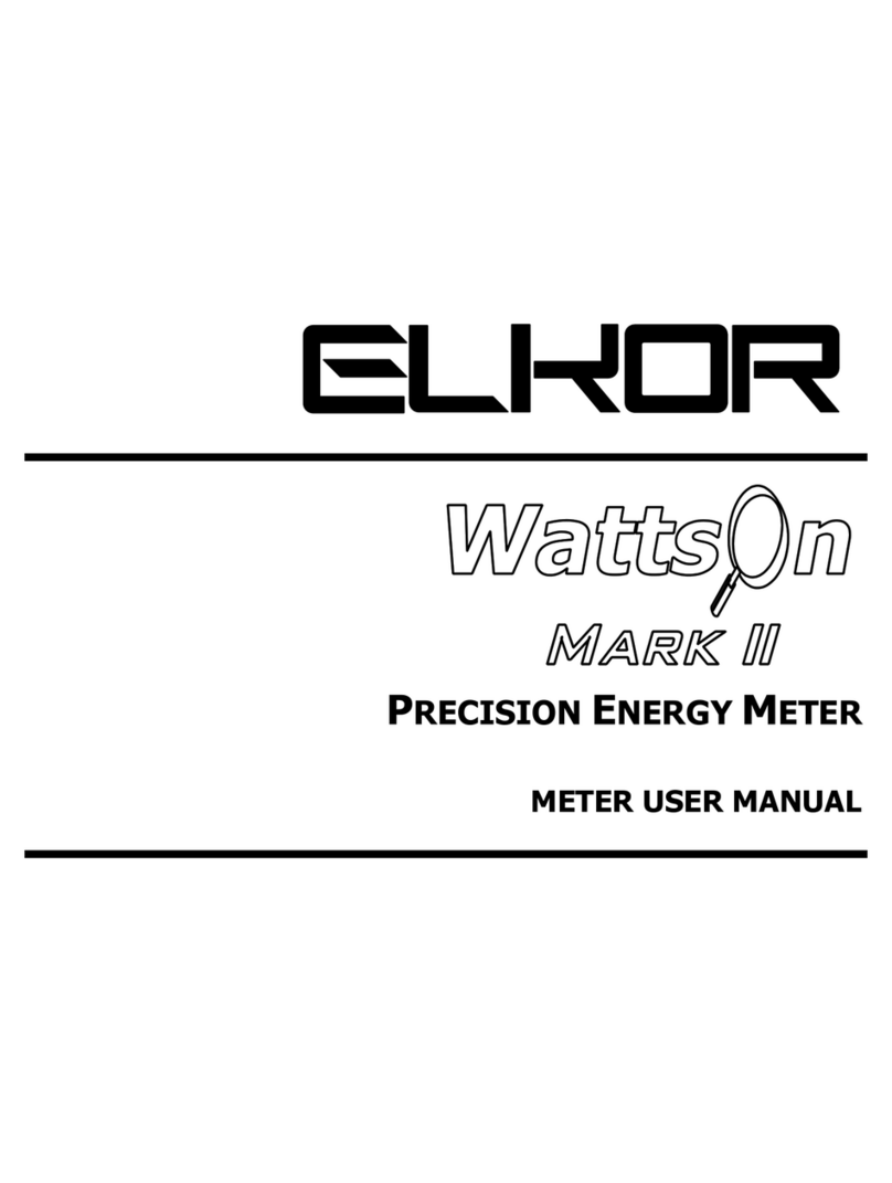ELKOR WattsOn-Mark II user manual