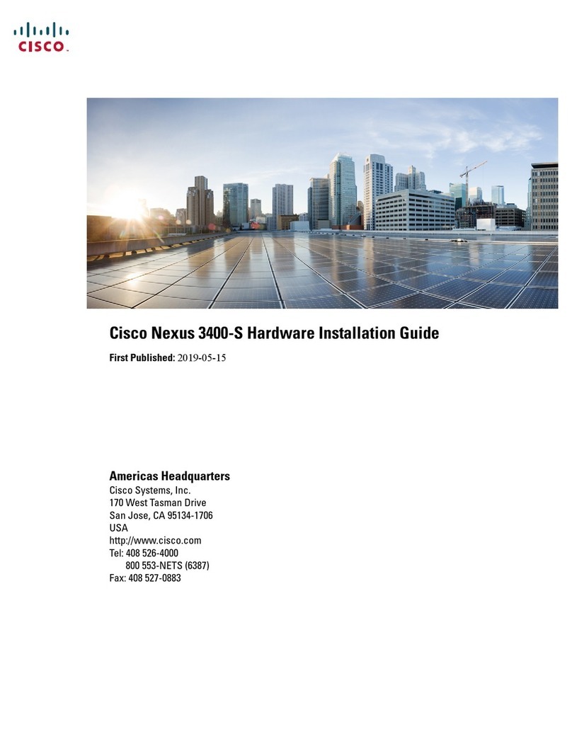 Cisco Nexus 3400-S Manual