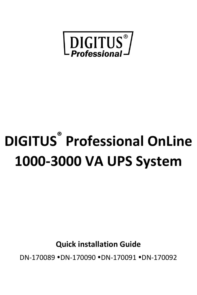 Digitus professional DN-170089 User manual