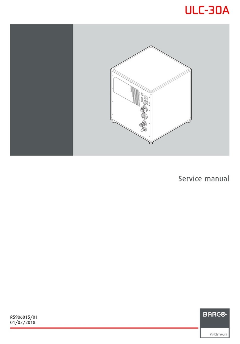 Barco ULC-30A Service manual