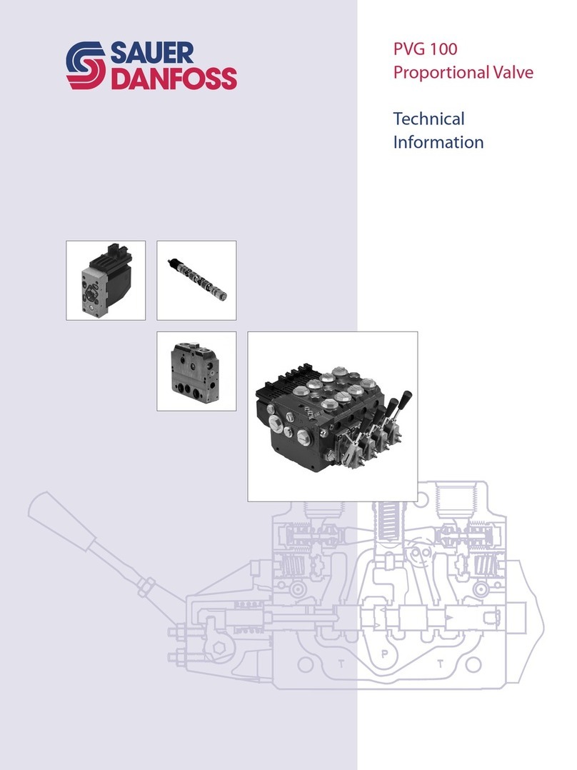 Sauer Danfoss PVG 100 technical information