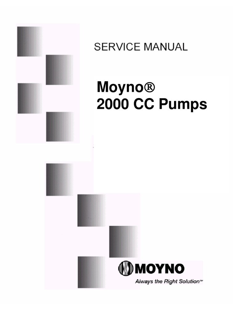 moyno 2000 CC Service manual