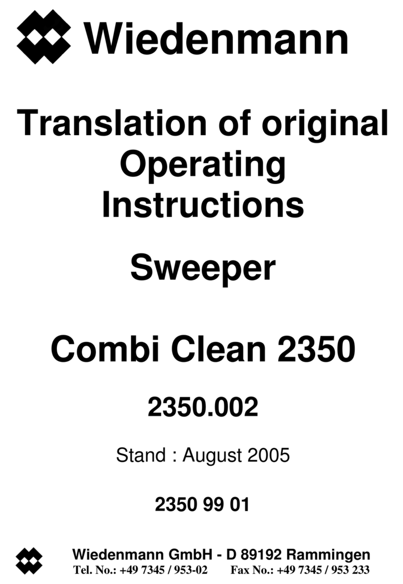 Wiedenmann Combi Clean 2350 Original operating instructions