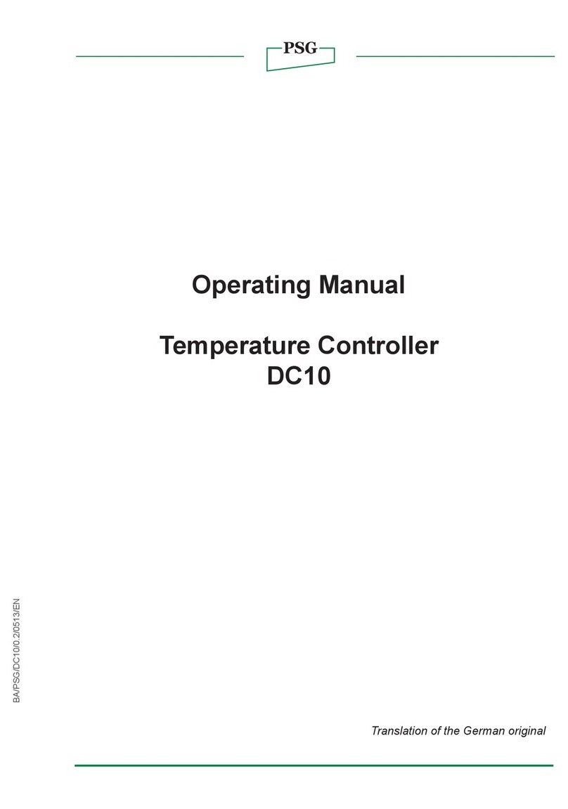 PSG DC10 operating manual PSG DC10 operating manual