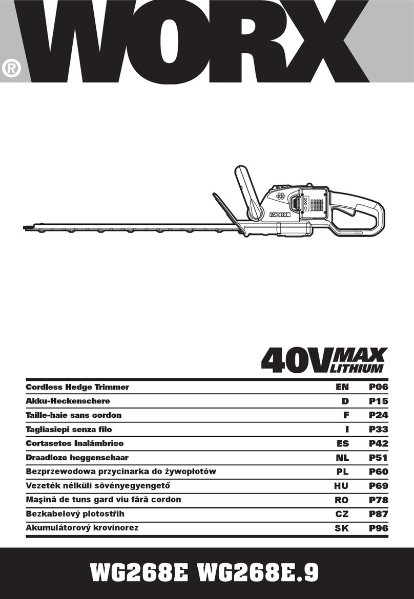 Worx WG268E Original instructions