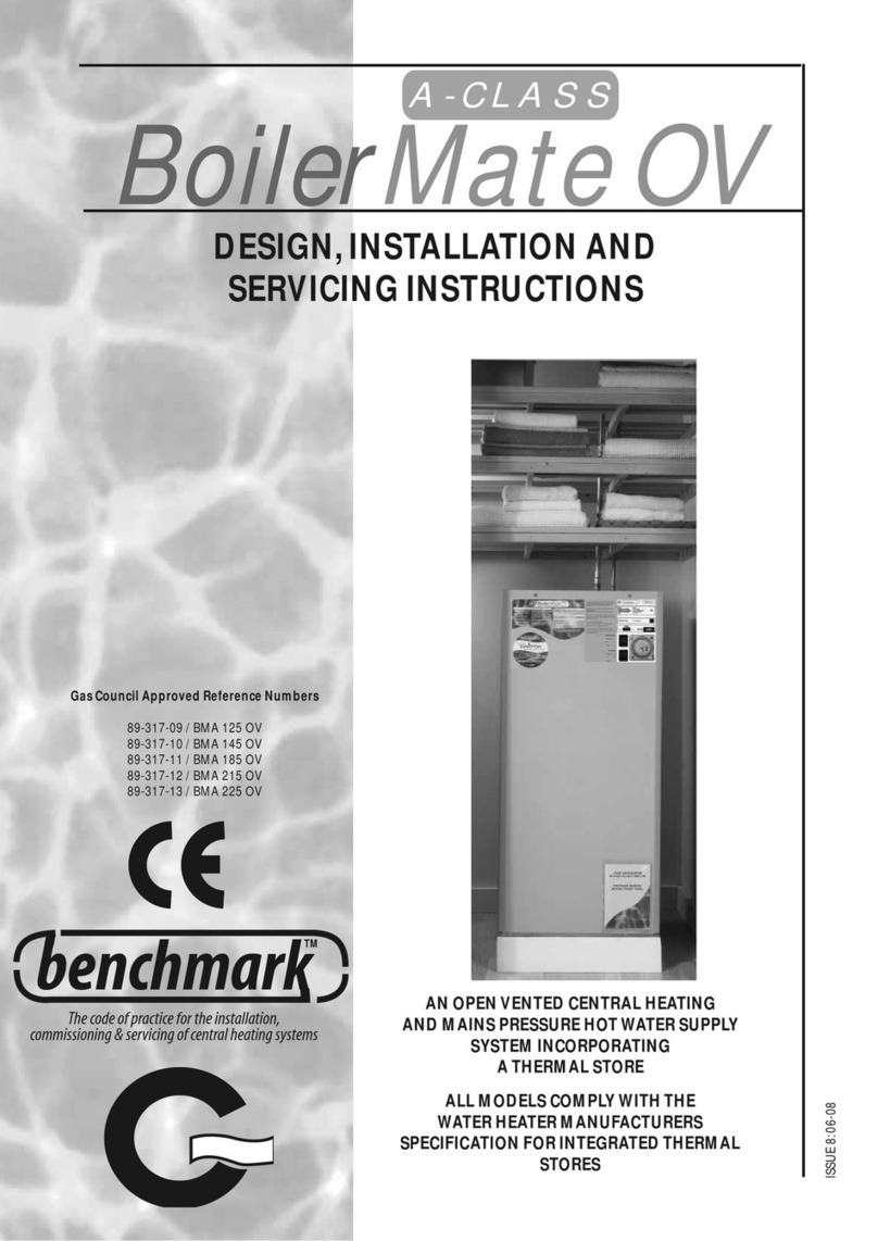 Benchmark BoilerMate BMA 125 OV User guide Benchmark BoilerMate BMA 125 OV User guide