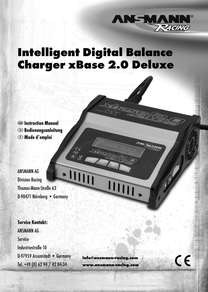 Ansmann Racing xBase 2.0 Deluxe instruction manual