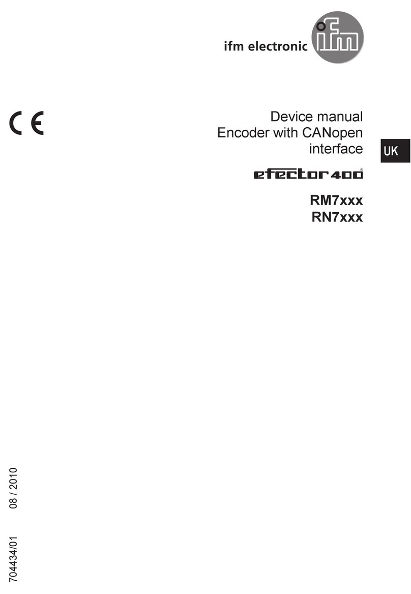 IFM Efector 400 RM7 Series Device manual