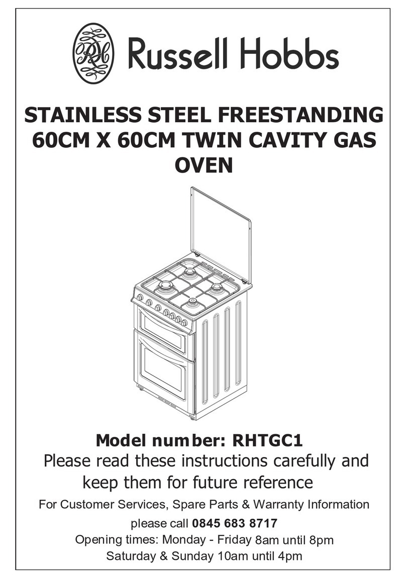Russell Hobbs RHTGC1 instruction manual