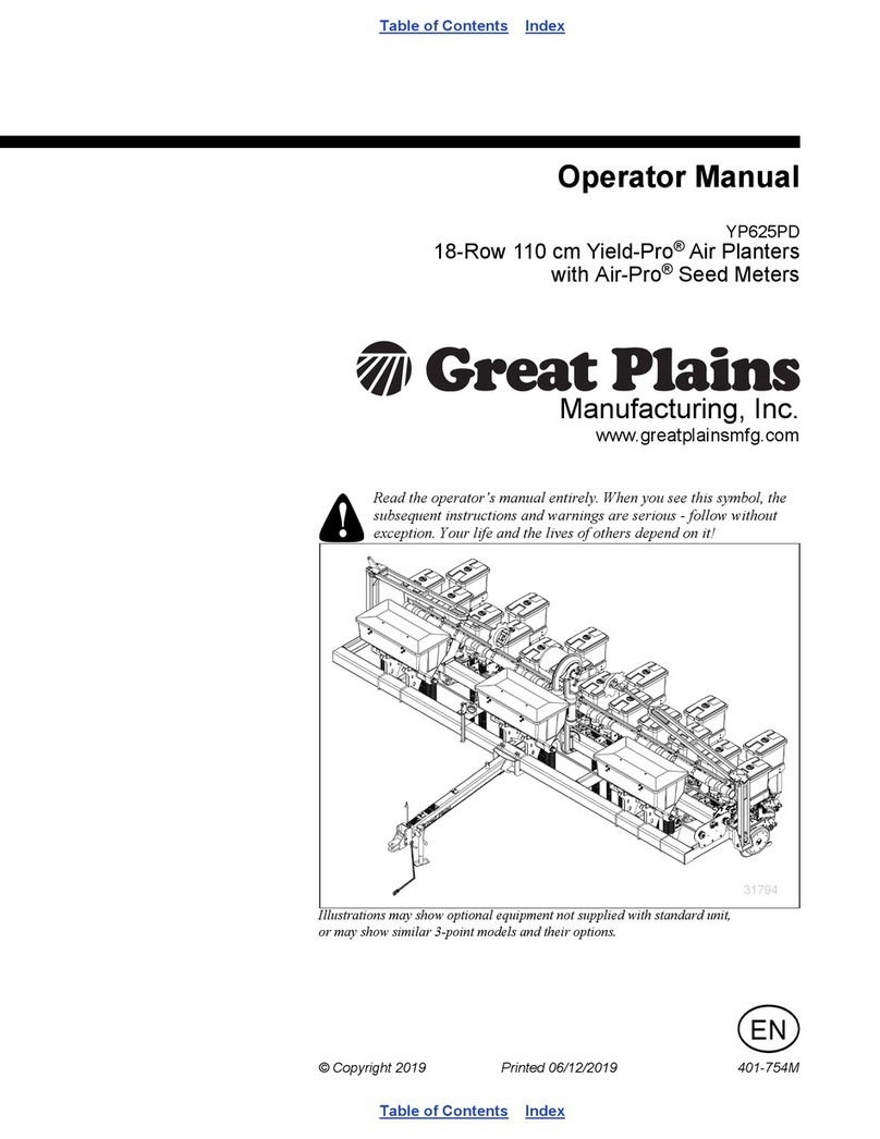 GREAT PLAINS Yield-Pro Air-Pro YP625PD Operator's manual GREAT PLAINS Yield-Pro Air-Pro YP625PD Operator's manual