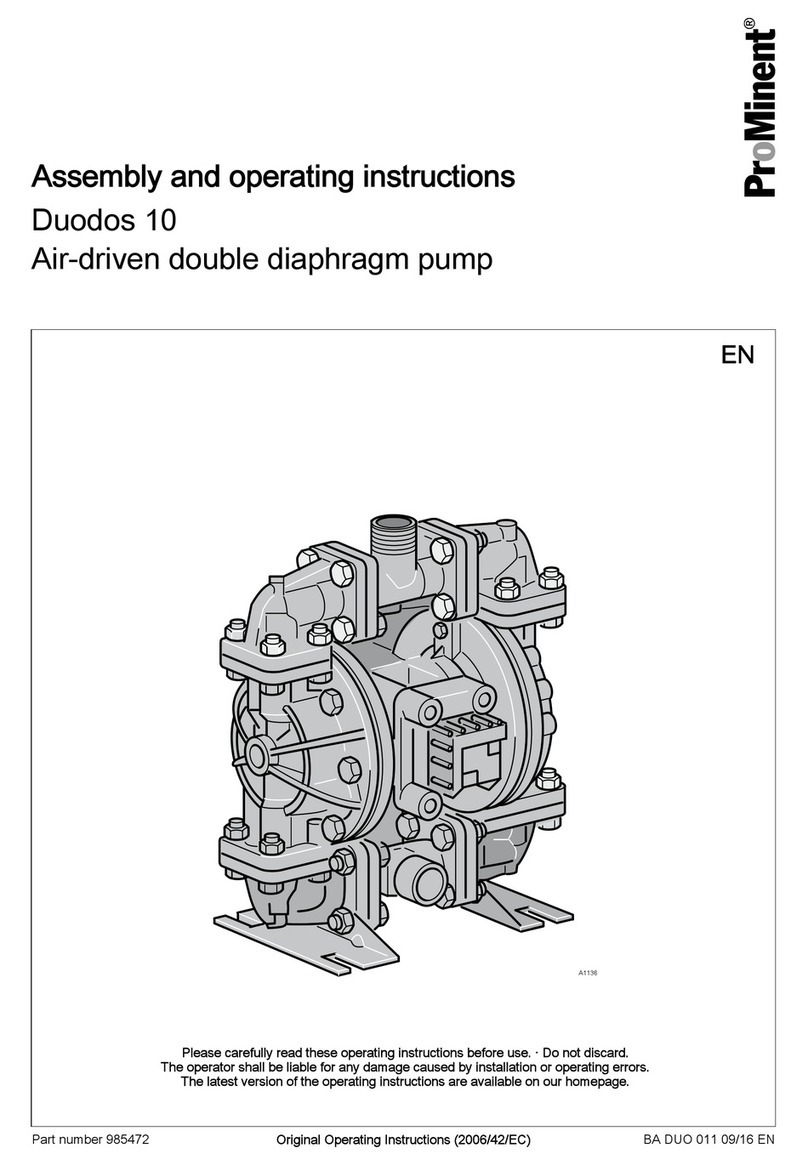 ProMinent Duodos 10 Assembly and operating instructions ProMinent Duodos 10 Assembly and operating instructions