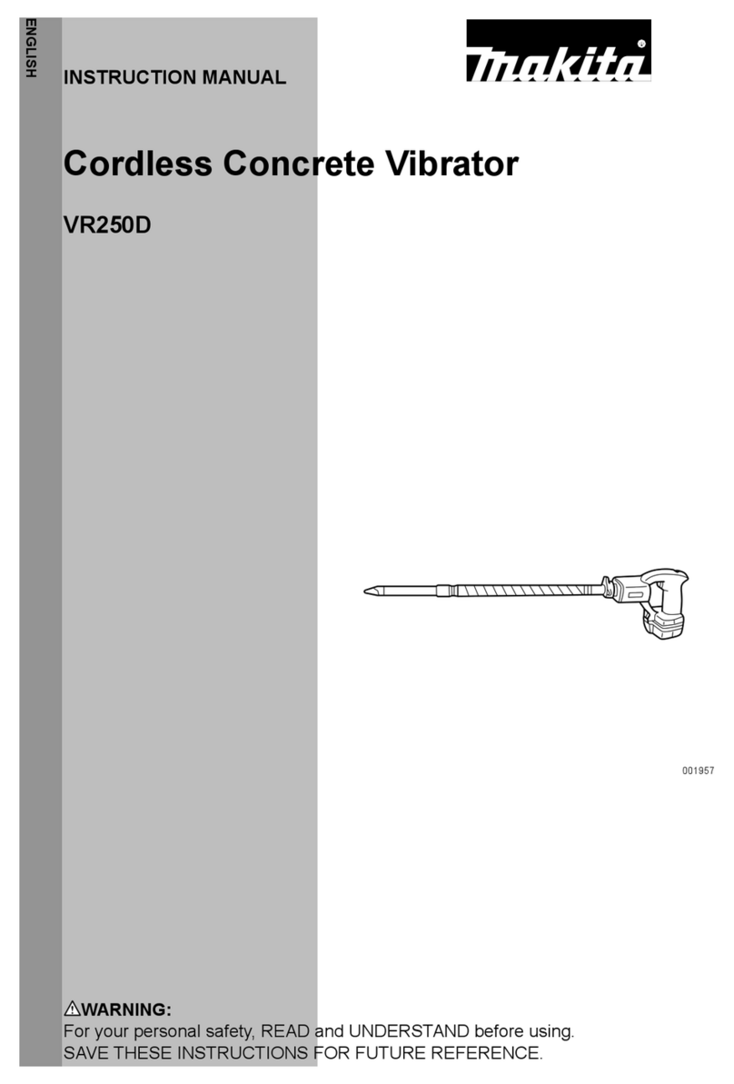 Makita VR250D instruction manual