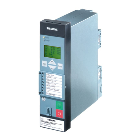 Siemens SIPROTEC 4 7SD80 User manual