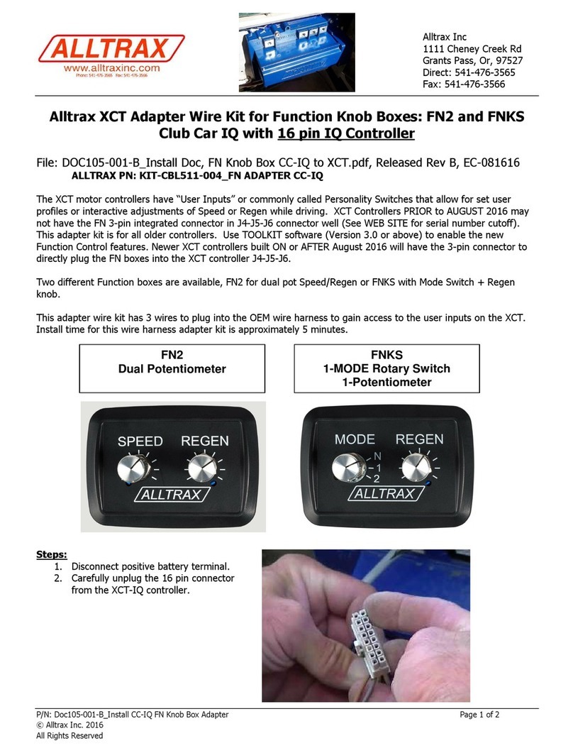 Alltrax XCT manual