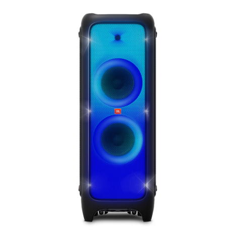 Harman JBL PARTYBOX 1000 User manual