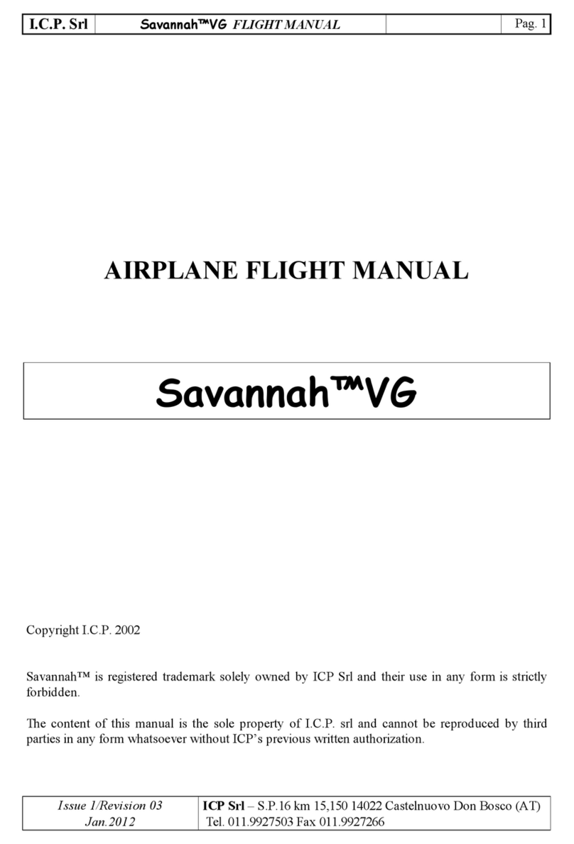 ICP Savannah VG Flight manual