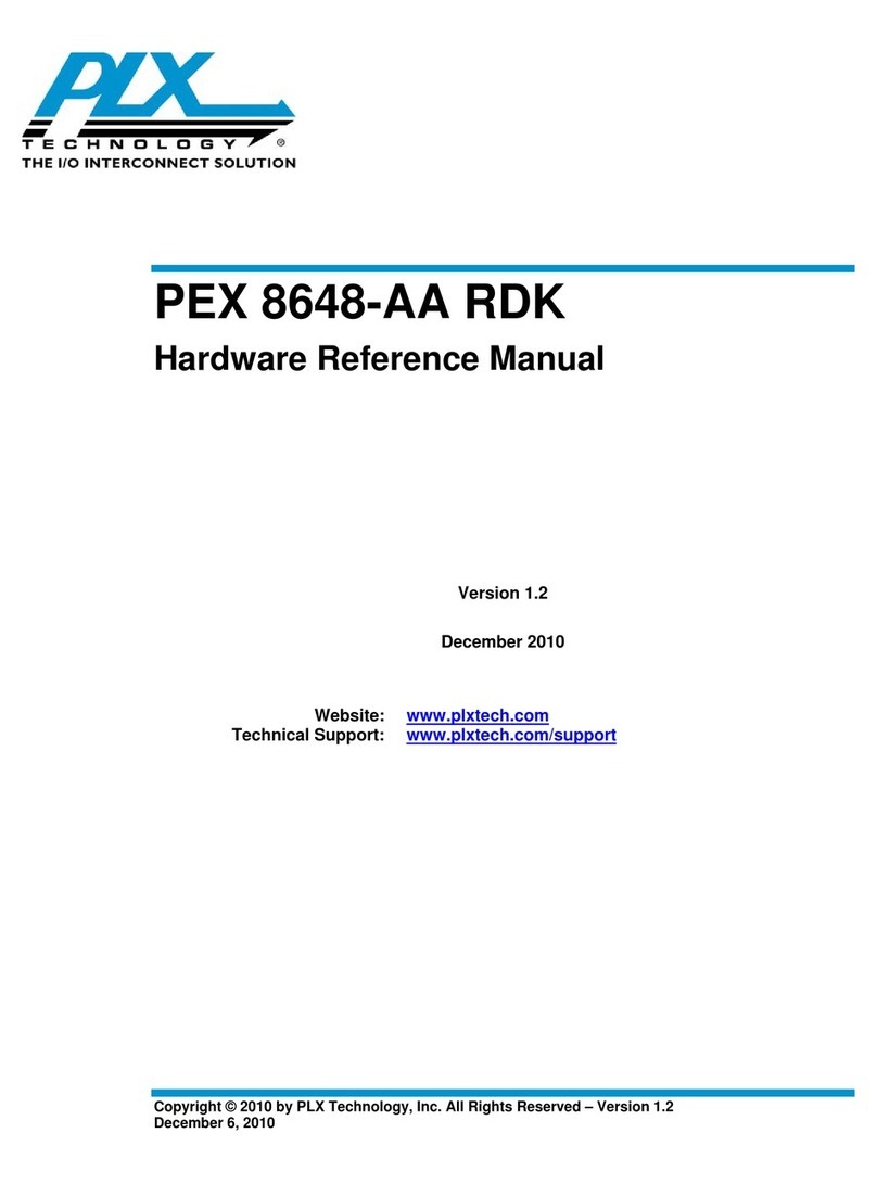 PLX PEX 8648-AA Hardware reference manual