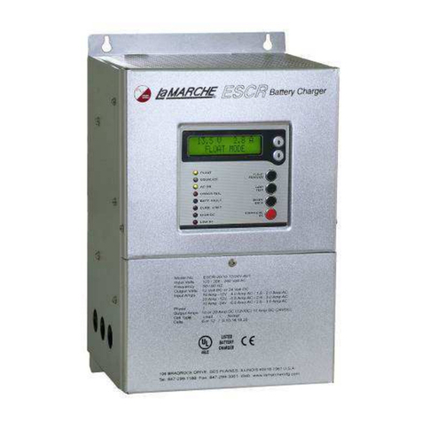 Lamarche ESCR Series Installation and operation manual