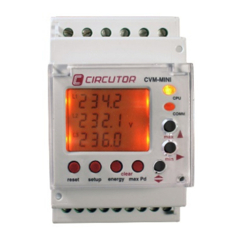 Circutor CVM-MINI-ITF User manual
