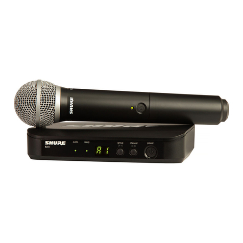 Shure BLX Series User manual