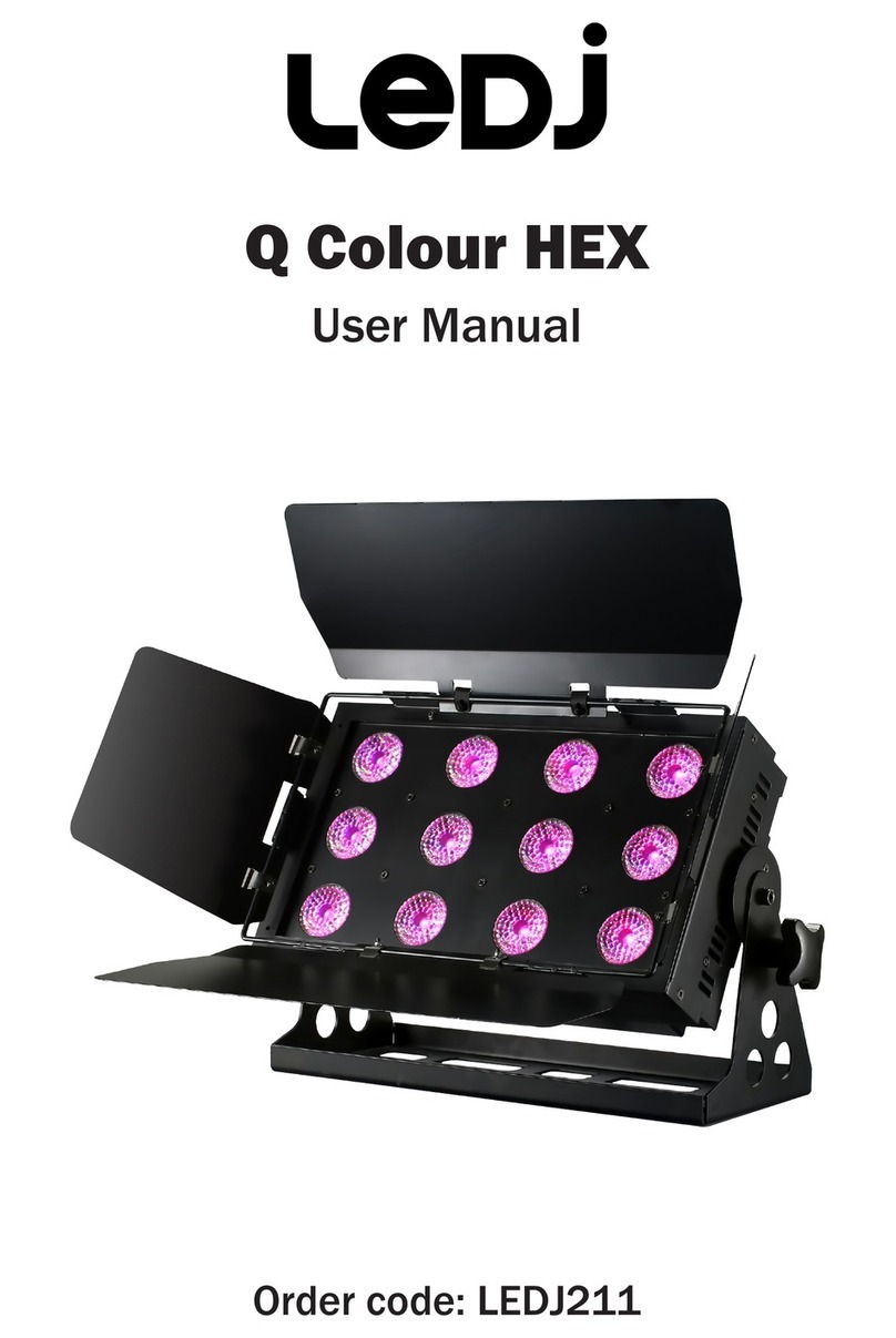 Ledj Q Colour HEX user manual