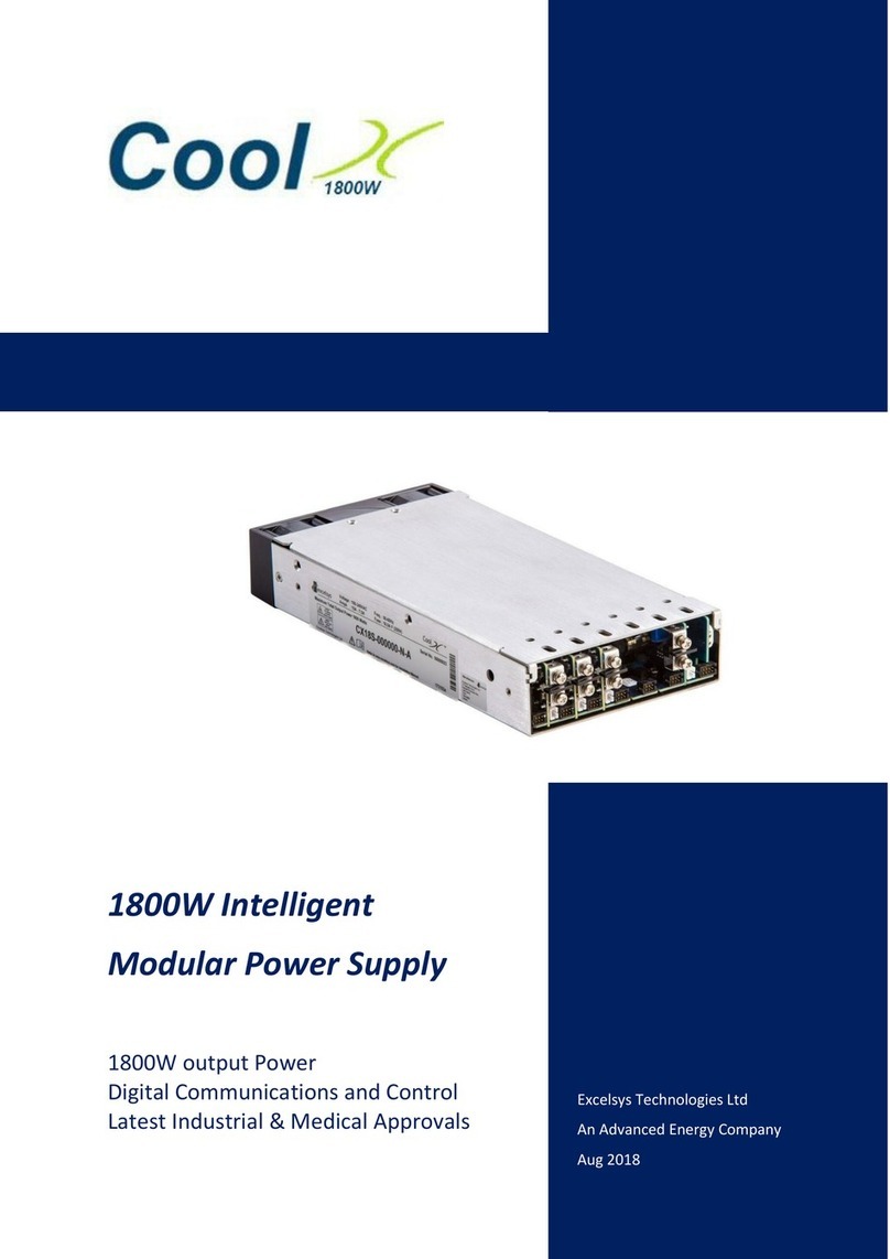 Excelsys CoolX1800 User manual