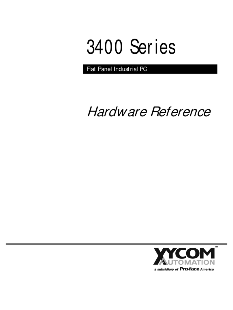 Xycom 3400 Series Application guide Xycom 3400 Series Application guide
