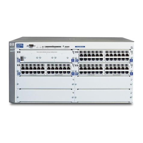 HP Procurve Series 4100GL User manual HP Procurve Series 4100GL User manual
