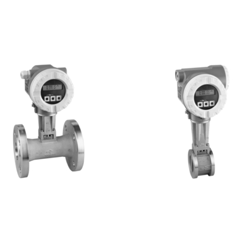 Endress+Hauser Proline Prowirl 72F User manual