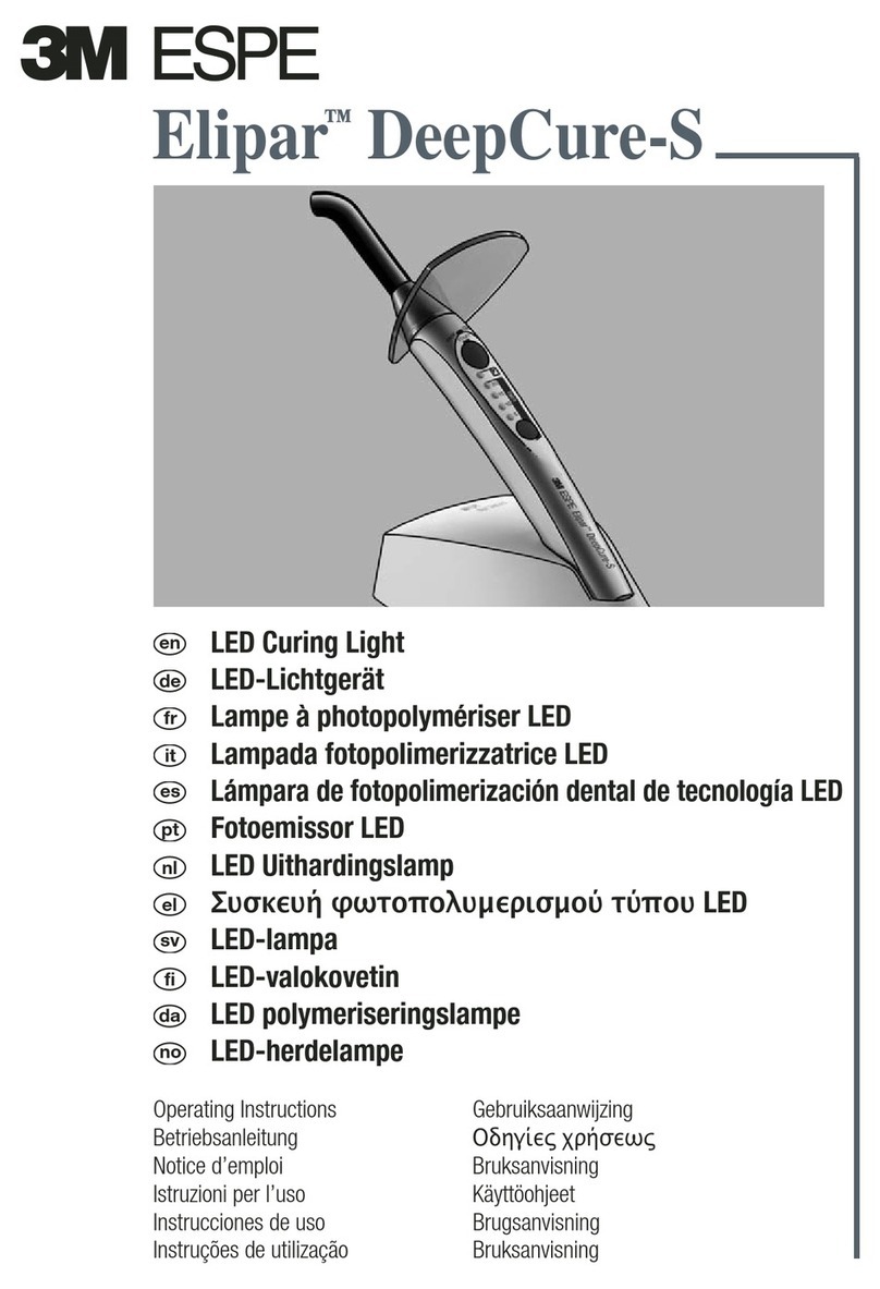 3M ESPE Elipar DeepCure-S operating instructions