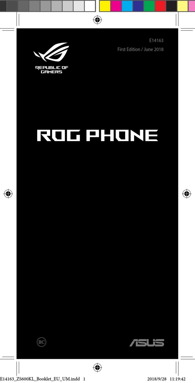 Asus ROG PHONE E14163 manual