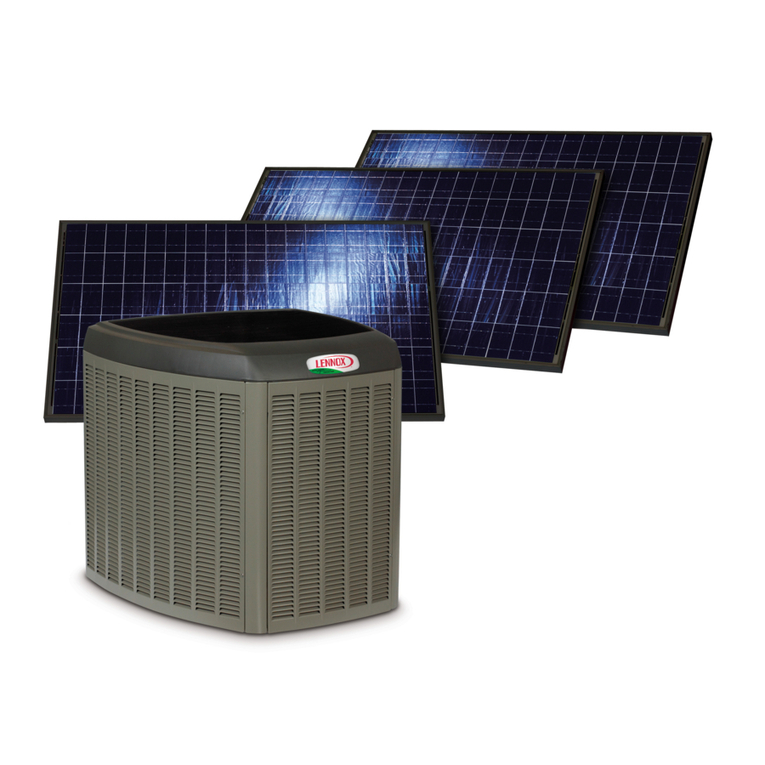 Lennox SunSource installlation instructions