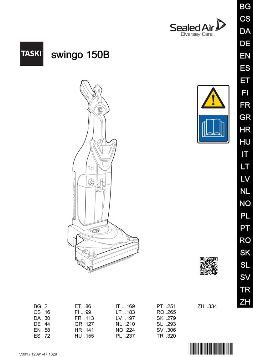 Sealed Air TASKI Swingo 150B manual