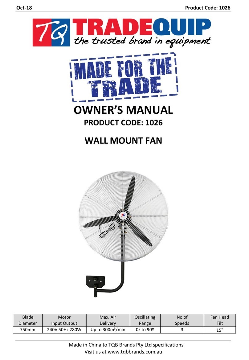 TradeQuip 1026 owner's manual