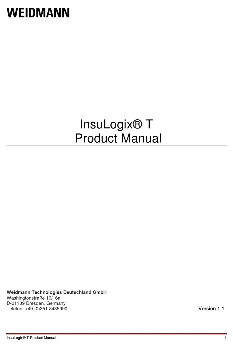 Weidmann InsuLogix T product manual