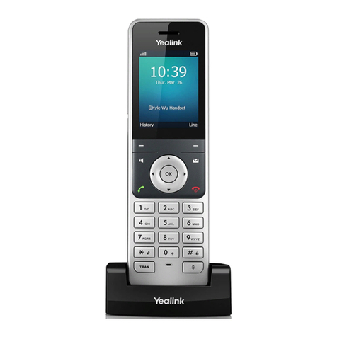 Yealink Verizon One Talk W60B User manual