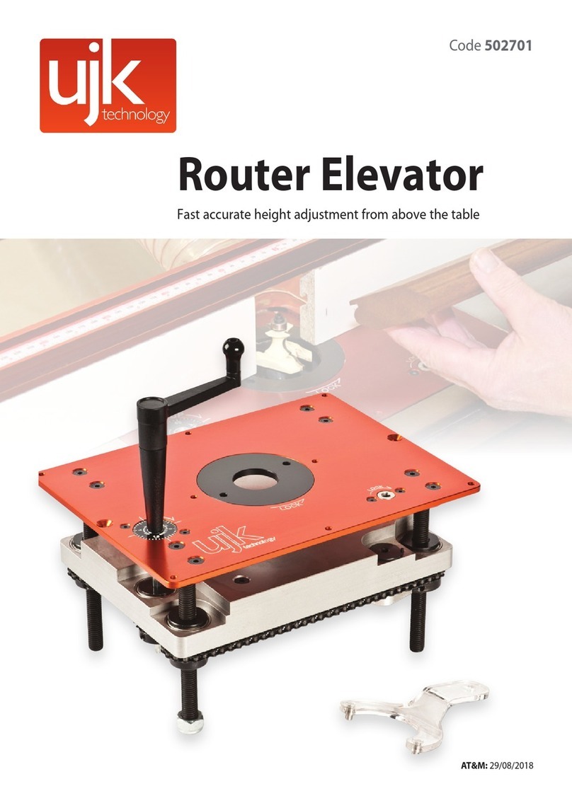 Axminster UJK Technology 502701 instruction manual